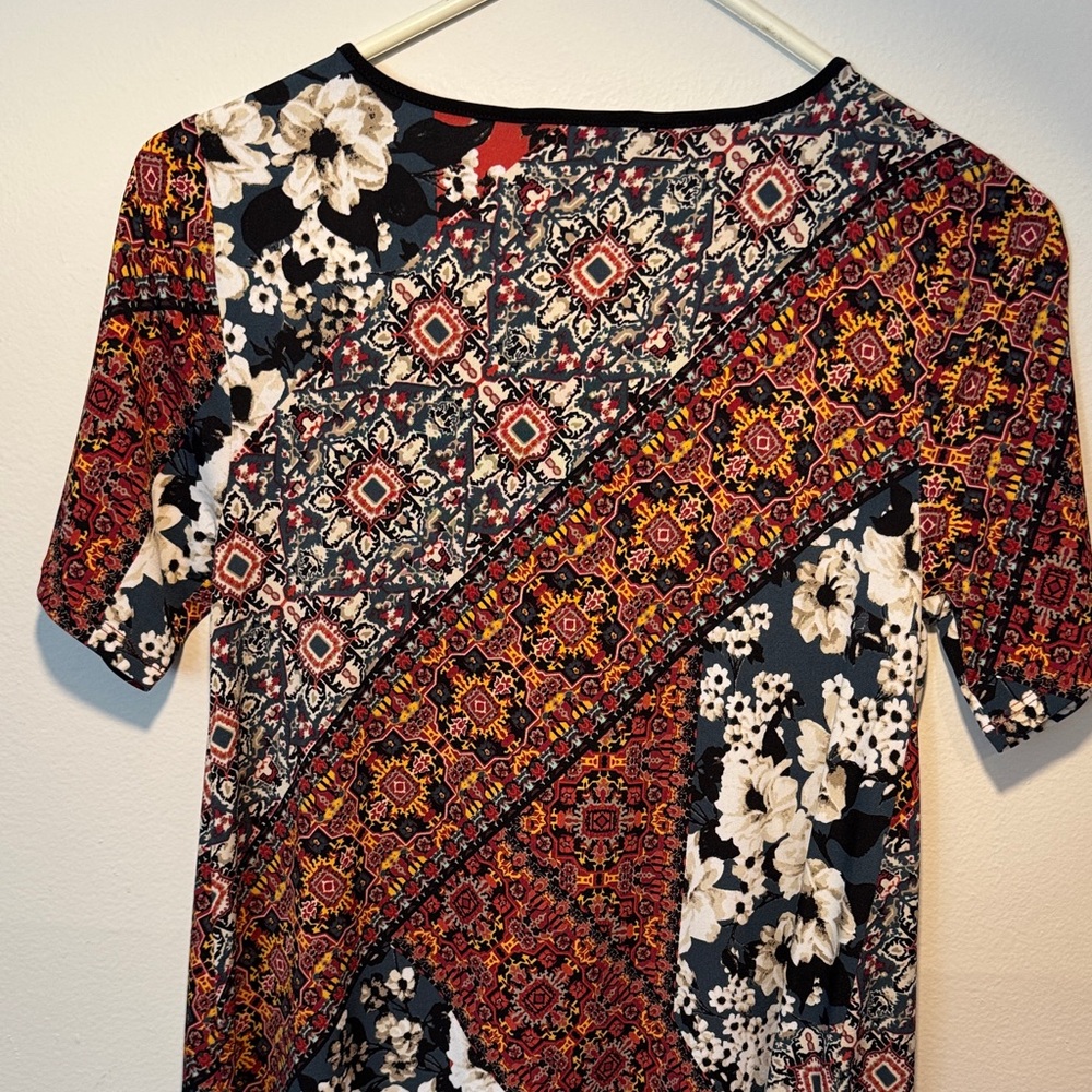 Bcbgeneration Multicolor Patchwork Mini Dress - image 8